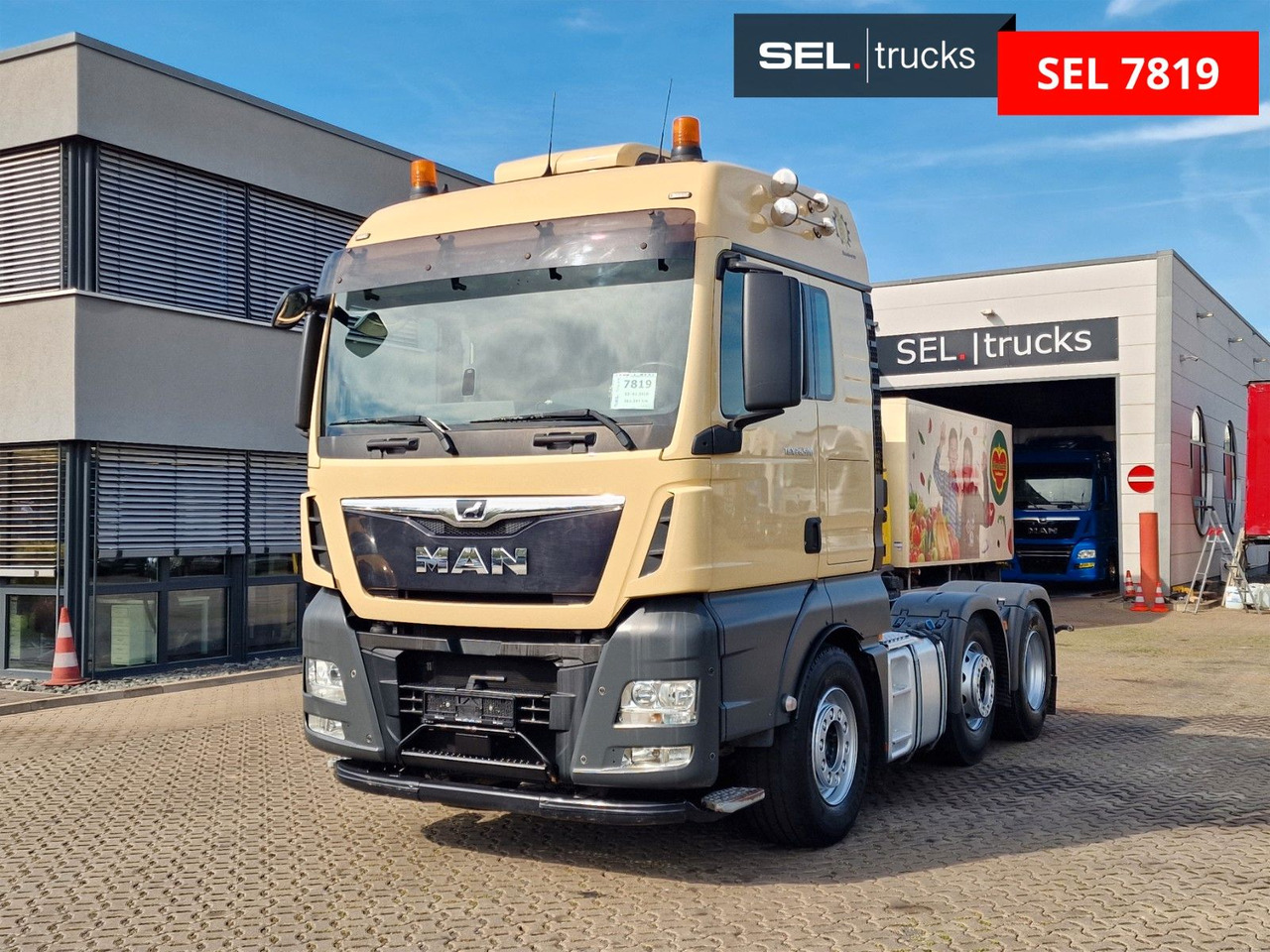 MAN TGX 26.500 6X2/4 BLS / Kipphydraulik / Lenkachse - شاحنة جرار: صور 1 MAN TGX 26.500 6X2/4 BLS / Kipphydraulik / Lenkachse - شاحنة جرار: صور 1