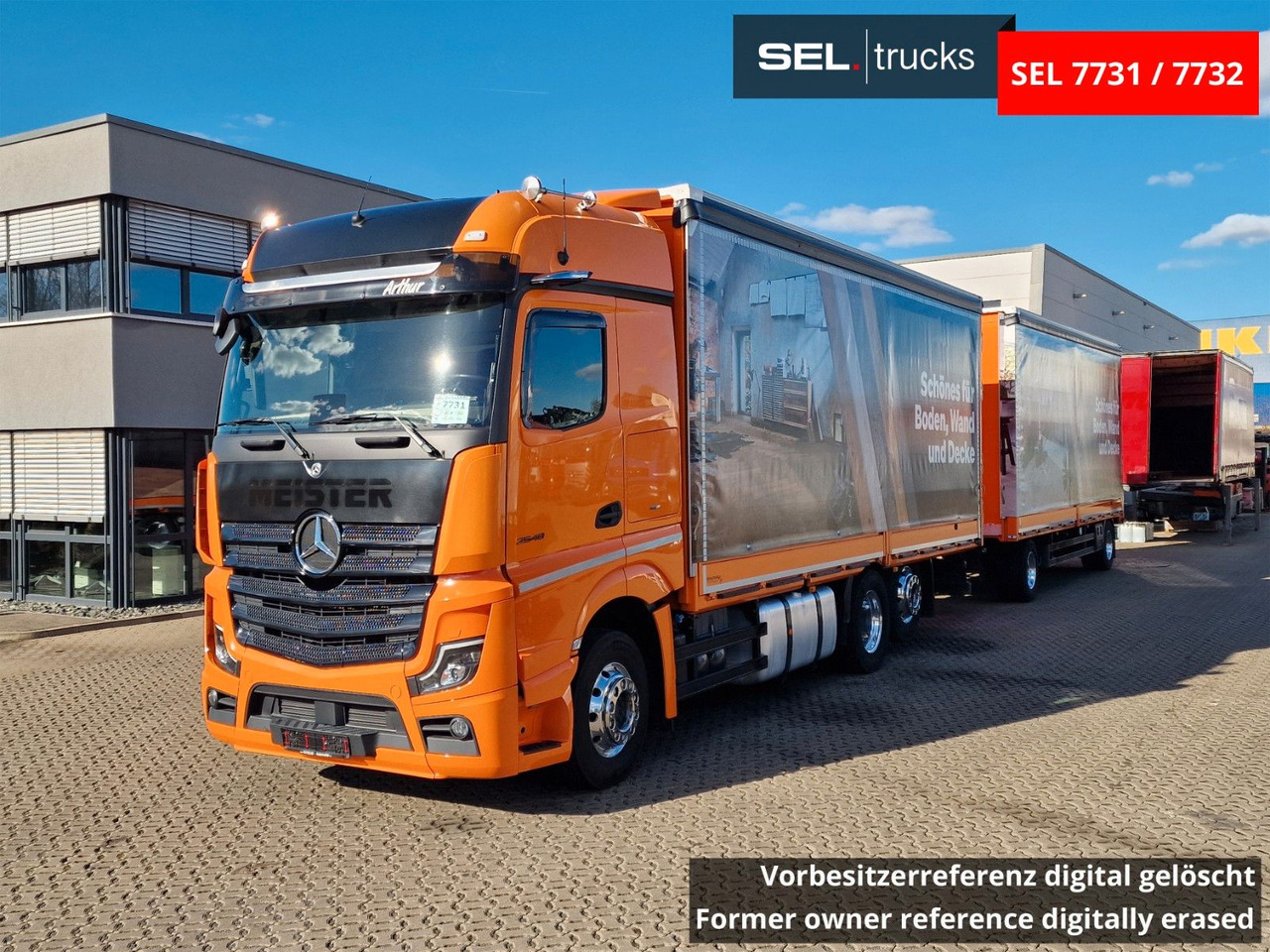 Mercedes-Benz Actros 2548 / Retarder / Aluklappen / 6E - شاحنة ستارة: صور 1 Mercedes-Benz Actros 2548 / Retarder / Aluklappen / 6E - شاحنة ستارة: صور 1