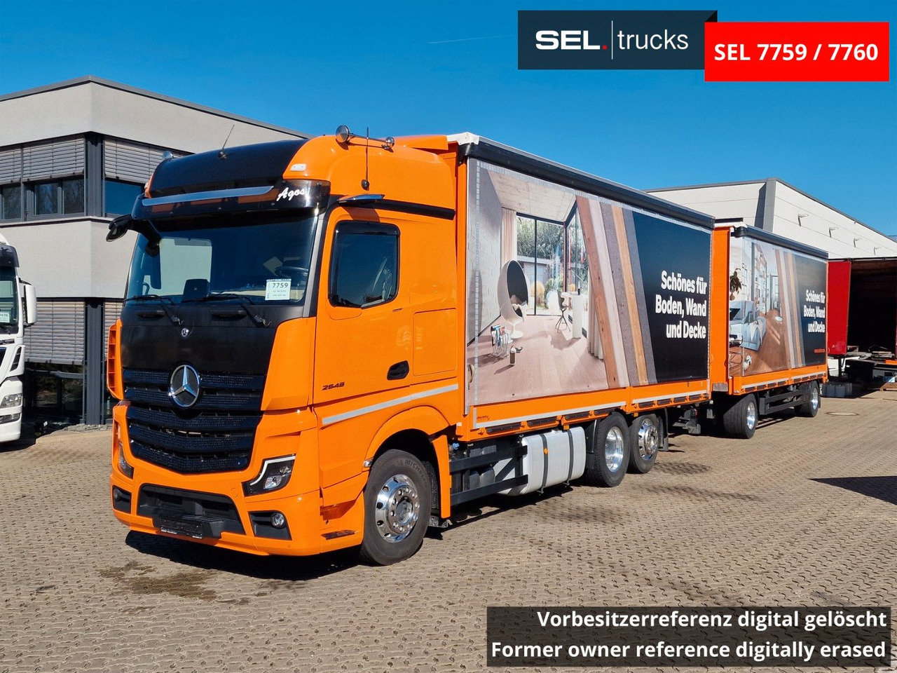 Mercedes-Benz Actros 2548 / Retarder / Euro 6E / Aluklappen - شاحنة ستارة: صور 1 Mercedes-Benz Actros 2548 / Retarder / Euro 6E / Aluklappen - شاحنة ستارة: صور 1