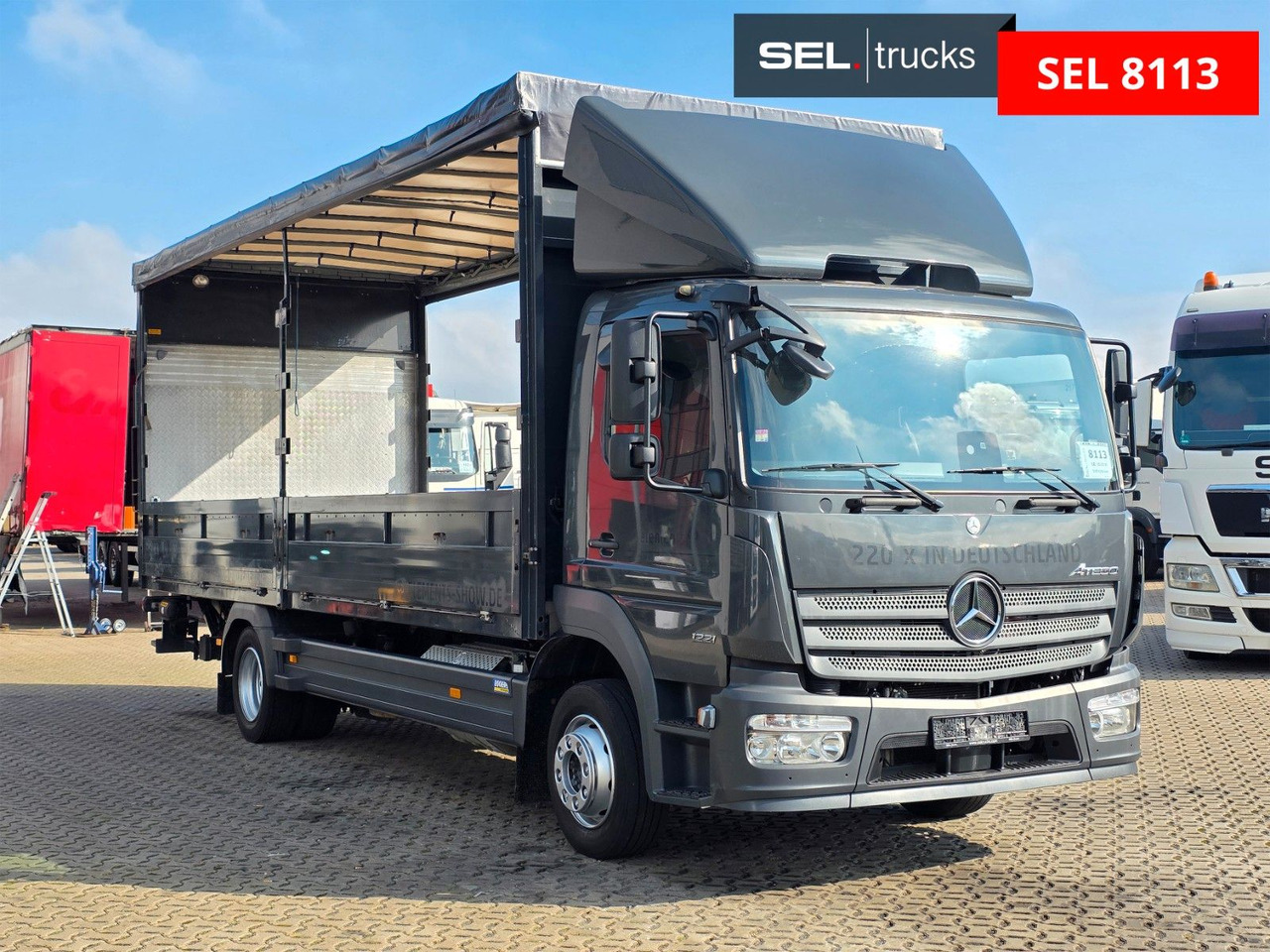 Mercedes-Benz Atego 1221 / Ladebordwand / Rückfahrkamera - شاحنة ستارة: صور 3 Mercedes-Benz Atego 1221 / Ladebordwand / Rückfahrkamera - شاحنة ستارة: صور 3