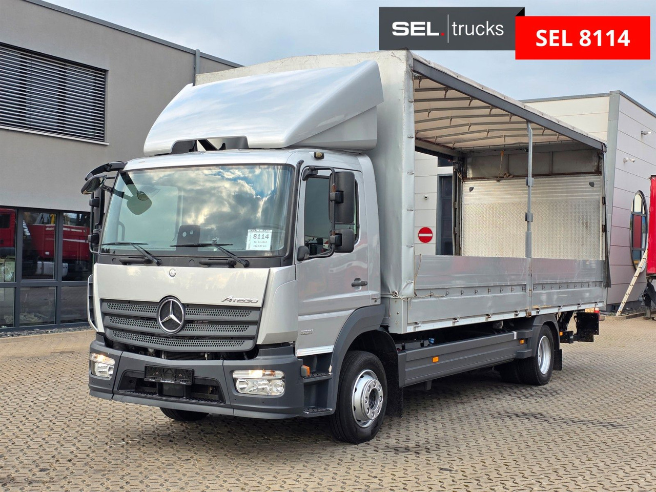 Mercedes-Benz Atego 1221 / Ladebordwand - شاحنة ستارة: صور 1 Mercedes-Benz Atego 1221 / Ladebordwand - شاحنة ستارة: صور 1