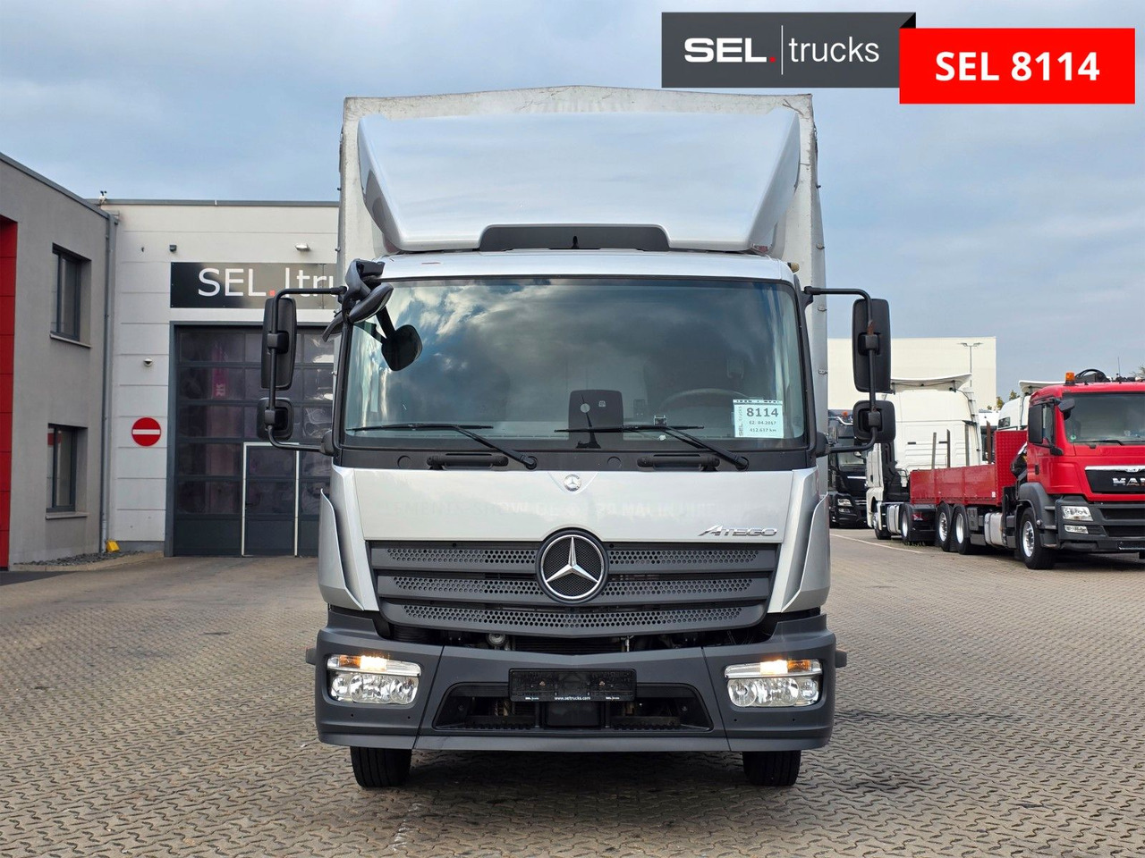 Mercedes-Benz Atego 1221 / Ladebordwand - شاحنة ستارة: صور 2 Mercedes-Benz Atego 1221 / Ladebordwand - شاحنة ستارة: صور 2