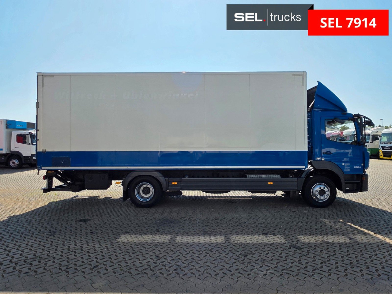 Mercedes-Benz Atego 1324 / Ladebordwand - بصندوق مغلق شاحنة: صور 4 Mercedes-Benz Atego 1324 / Ladebordwand - بصندوق مغلق شاحنة: صور 4