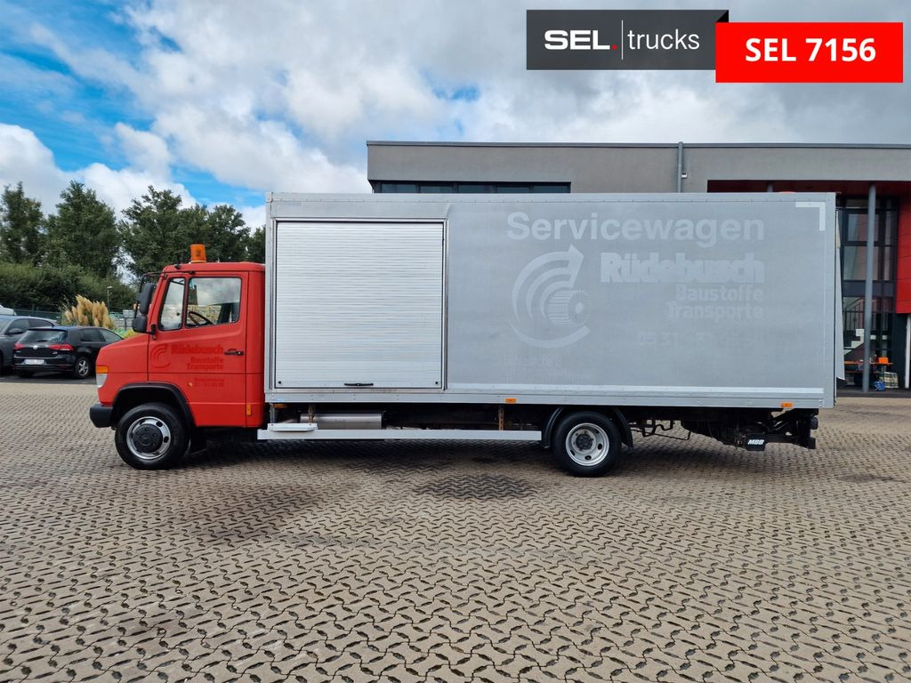 الشاحنات الصغيرة صندوق مغلق Mercedes-Benz Vario 818D / Ladebordwand / ex. Werkstattwagen: صور 8
