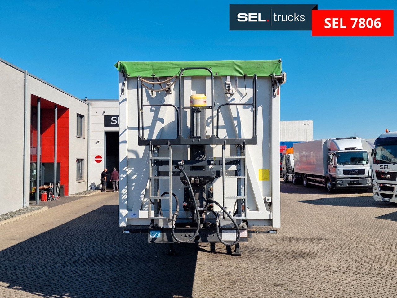 Reisch RHKS-3-AG13 / Alu-Felgen / Liftachse / 80m³ - قلابة نصف مقطورة: صور 2 Reisch RHKS-3-AG13 / Alu-Felgen / Liftachse / 80m³ - قلابة نصف مقطورة: صور 2