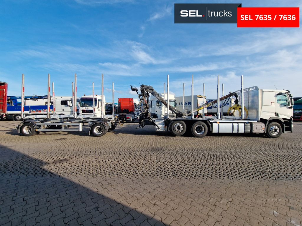 Renault T 520 / Alu-Felgen / Euro 6D / Liftachse - شاحنة قطع الأشجار, شاحنة كرين: صور 5 Renault T 520 / Alu-Felgen / Euro 6D / Liftachse - شاحنة قطع الأشجار, شاحنة كرين: صور 5