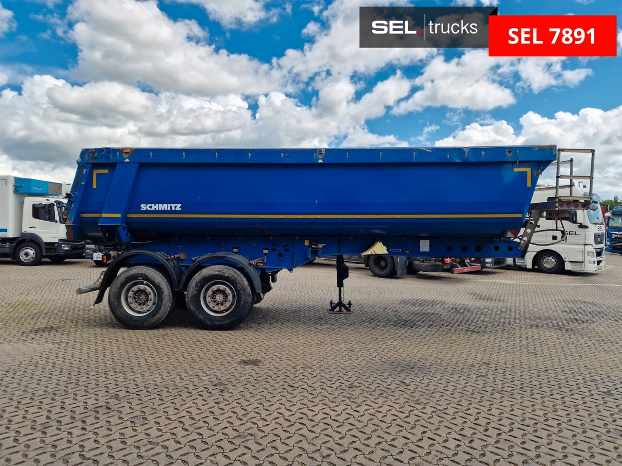 Schmitz Cargobull SKI 18 SL-7,2 SR / Liftachse - قلابة نصف مقطورة: صور 4 Schmitz Cargobull SKI 18 SL-7,2 SR / Liftachse - قلابة نصف مقطورة: صور 4