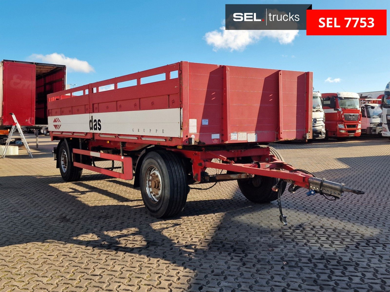 Schwarzmüller PA 2/E / Baustoff - مقطورات مسطحة: صور 3 Schwarzmüller PA 2/E / Baustoff - مقطورات مسطحة: صور 3