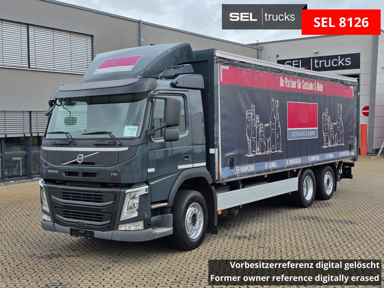Volvo FM 410 / Ladebordwand / Lenkachse - شاحنة ستارة: صور 1 Volvo FM 410 / Ladebordwand / Lenkachse - شاحنة ستارة: صور 1
