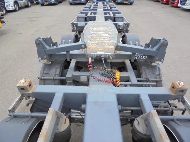 شاحنات الحاويات/ جسم علوي قابل للتغيير نصف مقطورة D-Tec LZV COMBI 3 TEU: صور 7