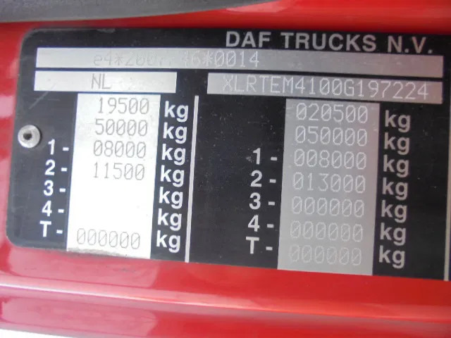 شاحنة جرار DAF CF 410 SSC: صور 17