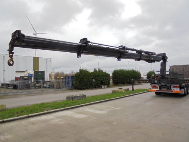 شاحنات مسطحة, شاحنة كرين DAF CF 85.360 6X2 GESTUURDE AS: صور 12