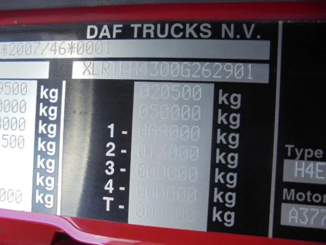 شاحنة جرار DAF XF 480 NL TRUCK: صور 17