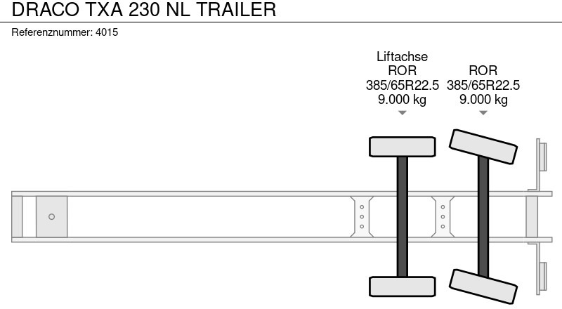 الخيمة نصف مقطورة DRACO TXA 230 NL TRAILER: صور 20 الخيمة نصف مقطورة DRACO TXA 230 NL TRAILER: صور 20