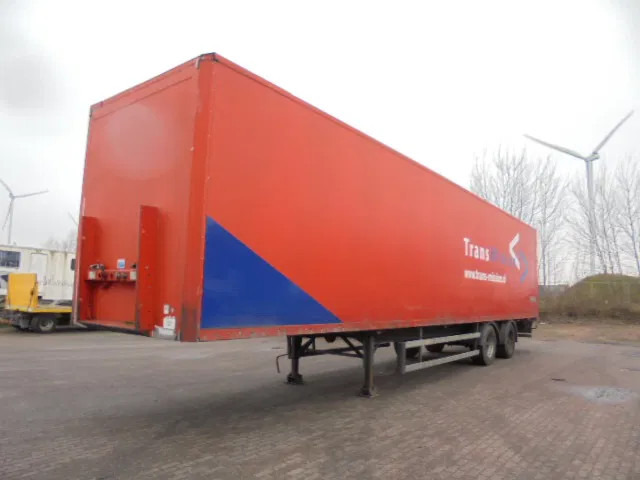 Groenewegen DR0 14-18 - بصندوق مغلق نصف مقطورة: صور 1 Groenewegen DR0 14-18 - بصندوق مغلق نصف مقطورة: صور 1