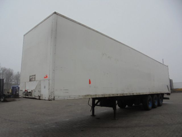 Groenewegen DRO 12-27 - بصندوق مغلق نصف مقطورة: صور 1 Groenewegen DRO 12-27 - بصندوق مغلق نصف مقطورة: صور 1