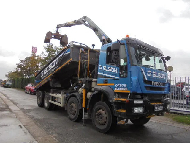 Iveco AD340T36 8X4 - قلابات, شاحنة كرين: صور 5 Iveco AD340T36 8X4 - قلابات, شاحنة كرين: صور 5