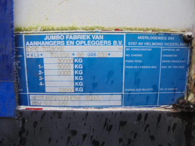 الخيمة نصف مقطورة Jumbo TO 180 SE: صور 11