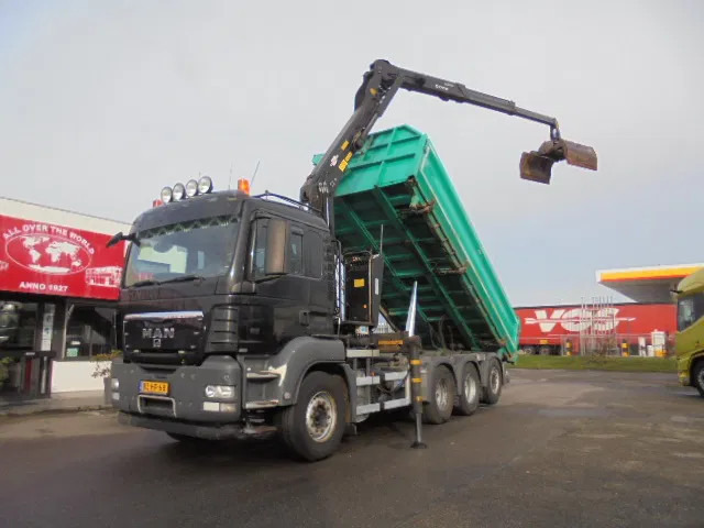 MAN TGS 35.440 8X4 TRIPLE NL TRUCK - قلابات, شاحنة كرين: صور 1 MAN TGS 35.440 8X4 TRIPLE NL TRUCK - قلابات, شاحنة كرين: صور 1