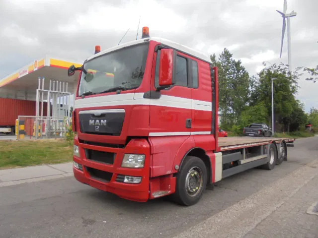 MAN TGX 26.440 6X2 GESTUURDE AS - شاحنات مسطحة: صور 1 MAN TGX 26.440 6X2 GESTUURDE AS - شاحنات مسطحة: صور 1