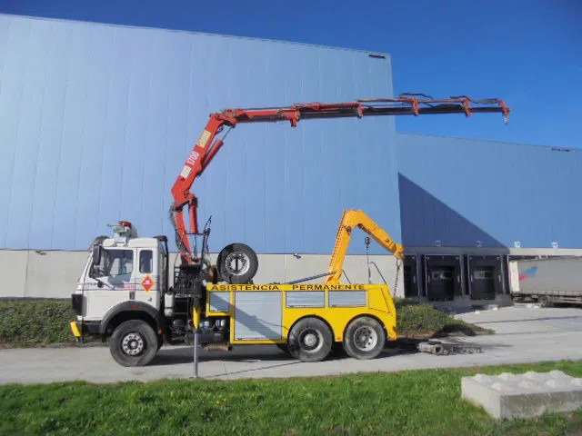 Mercedes-Benz 2435 S/6X2/4 + ROBSON DRIVE - سيارة السحب للتصليح: صور 1 Mercedes-Benz 2435 S/6X2/4 + ROBSON DRIVE - سيارة السحب للتصليح: صور 1