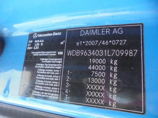 تأجير Mercedes-Benz Actros 1842 LS EUR 6 Mercedes-Benz Actros 1842 LS EUR 6: صور 15