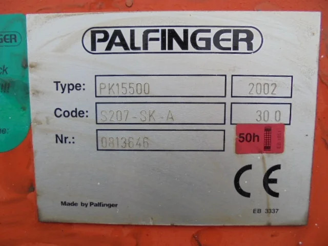 Palfinger PK 15500 - ذراع الرافعة: صور 5 Palfinger PK 15500 - ذراع الرافعة: صور 5