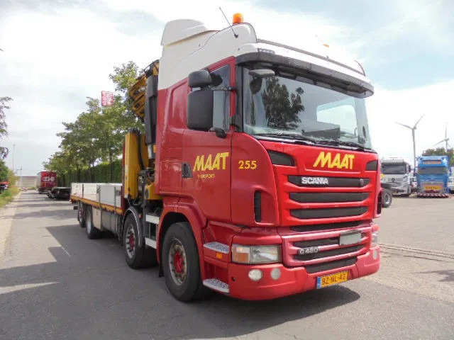 Scania G480 8X2 RETARDER NL TRUCK - شاحنة كرين: صور 3 Scania G480 8X2 RETARDER NL TRUCK - شاحنة كرين: صور 3