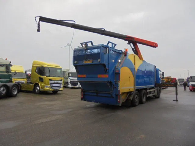 Scania P280 B 6X2 - شاحنة القمامة: صور 4 Scania P280 B 6X2 - شاحنة القمامة: صور 4