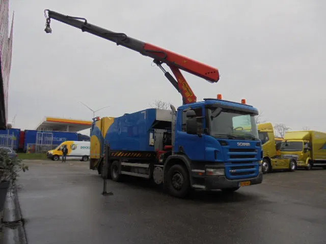 Scania P280 B 6X2 - شاحنة القمامة: صور 3 Scania P280 B 6X2 - شاحنة القمامة: صور 3