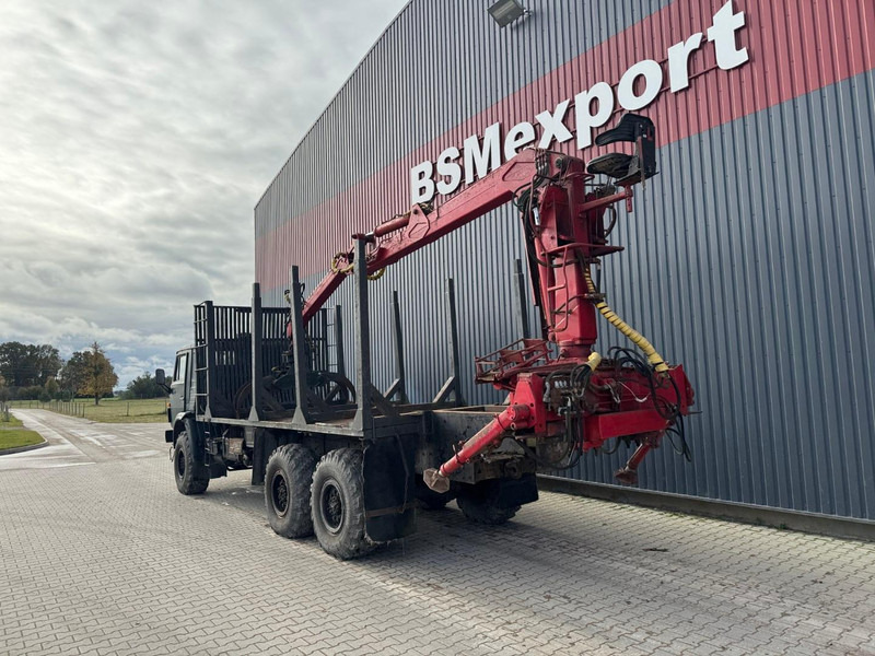 Kamaz 43101, 6x6 - شاحنة قطع الأشجار, شاحنة كرين: صور 4 Kamaz 43101, 6x6 - شاحنة قطع الأشجار, شاحنة كرين: صور 4