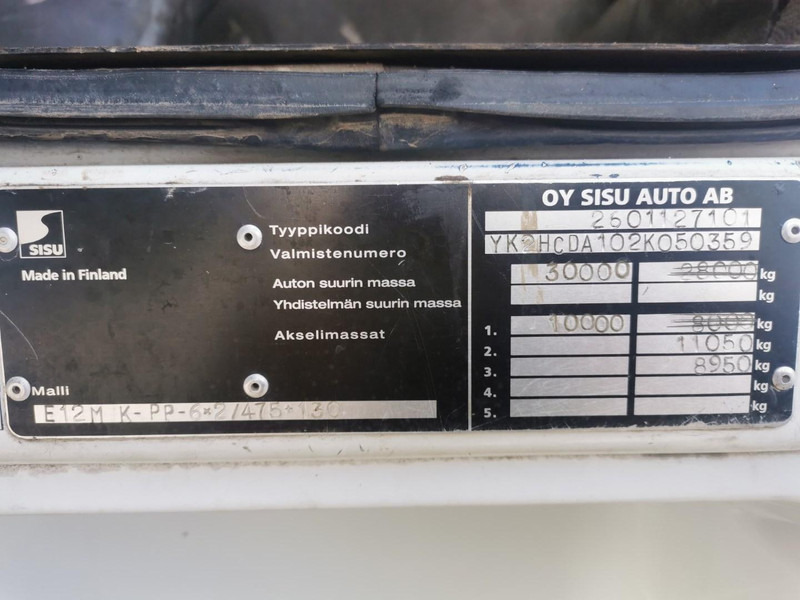 شاحنات مسطحة Sisu 12 E 480: صور 13