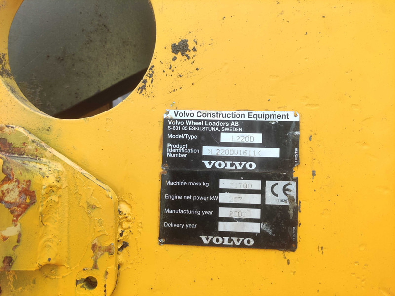 اللودر بعجل Volvo L220 wheel loader: صور 9
