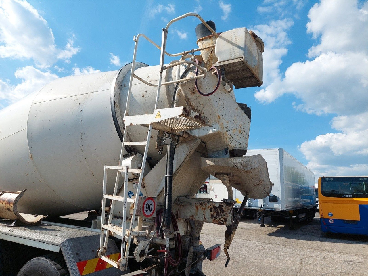 شاحنة خلاطة خرسانة MAN TGS 32.400 8X4 BB Liebherr 9 m³: صور 7