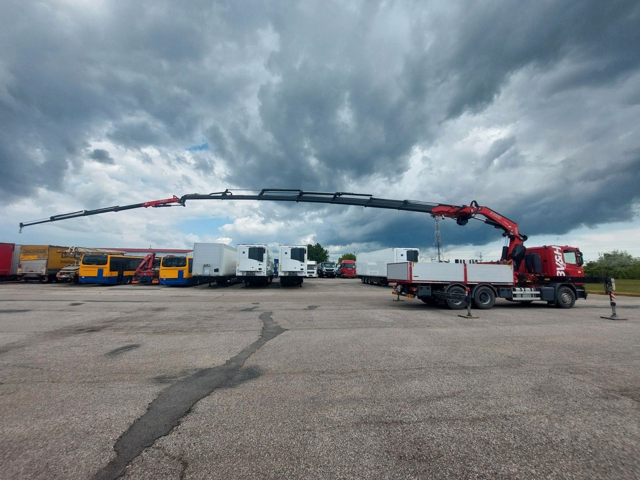 Scania G 410LB 6x4 HNA + Kran Fassi F545RA.2.27 FLY-JIB - شاحنات مسطحة, شاحنة كرين: صور 4 Scania G 410LB 6x4 HNA + Kran Fassi F545RA.2.27 FLY-JIB - شاحنات مسطحة, شاحنة كرين: صور 4