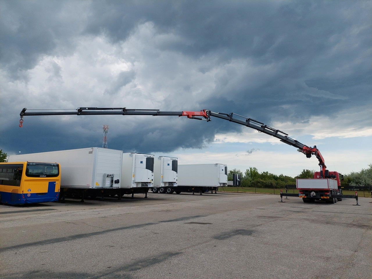 Scania G 410LB 6x4 HNA + Kran Fassi F545RA.2.27 FLY-JIB - شاحنات مسطحة, شاحنة كرين: صور 3 Scania G 410LB 6x4 HNA + Kran Fassi F545RA.2.27 FLY-JIB - شاحنات مسطحة, شاحنة كرين: صور 3