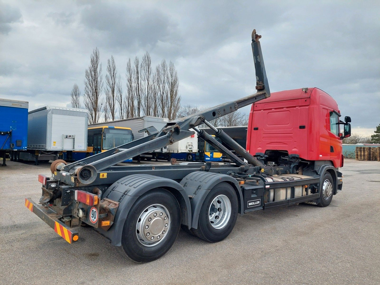 Scania R 400 LB 6x2/4 Meiller RK 20.65 - شاحنة ذات الخطاف: صور 2 Scania R 400 LB 6x2/4 Meiller RK 20.65 - شاحنة ذات الخطاف: صور 2