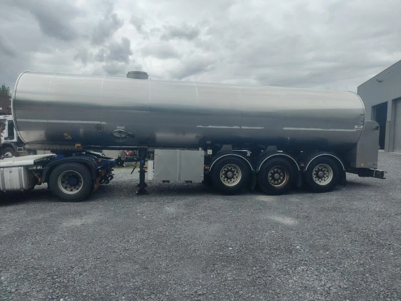 ETA TANK FOR MILK / WATER - 29000 L - STAINLESS STEEL/INOX - نصف مقطورة صهريج: صور 3 ETA TANK FOR MILK / WATER - 29000 L - STAINLESS STEEL/INOX - نصف مقطورة صهريج: صور 3