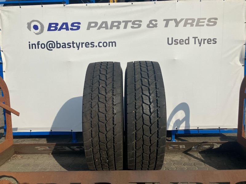 Goodyear Goodyear 315/70R22.5 Ultra Grip Max S 156/150 M+S 3PMSF gebruikte set - الإطارات - شاحنة: صور 1 Goodyear Goodyear 315/70R22.5 Ultra Grip Max S 156/150 M+S 3PMSF gebruikte set - الإطارات - شاحنة: صور 1