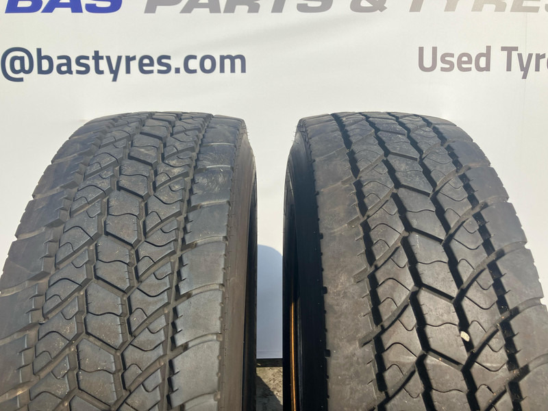 Goodyear Goodyear 315/70R22.5 Ultra Grip Max S 156/150 M+S 3PMSF gebruikte set - الإطارات - شاحنة: صور 2 Goodyear Goodyear 315/70R22.5 Ultra Grip Max S 156/150 M+S 3PMSF gebruikte set - الإطارات - شاحنة: صور 2