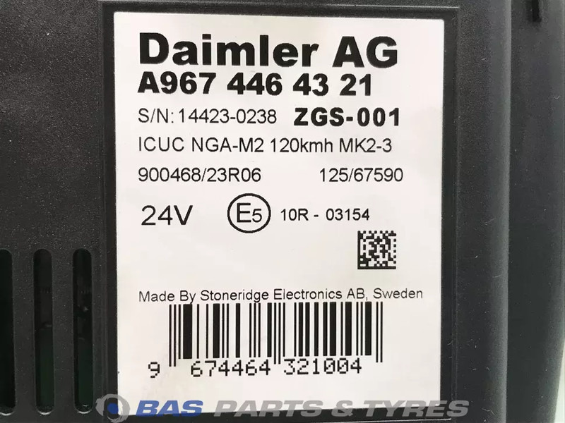 Mercedes-Benz Atego Combi-Instrument Mercedes A 967 446 43 21 - لوحة القيادة - شاحنة: صور 3 Mercedes-Benz Atego Combi-Instrument Mercedes A 967 446 43 21 - لوحة القيادة - شاحنة: صور 3