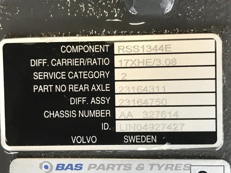 التفاضلية والعتاد - شاحنة Meritor Differentieel Volvo RSS1344E P13170-E: صور 7 التفاضلية والعتاد - شاحنة Meritor Differentieel Volvo RSS1344E P13170-E: صور 7
