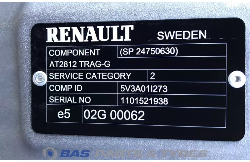 Renault T-Serie Evolution Renault AT2812G Optidrive Versnellingsbak 7420483506 - علبة التروس - شاحنة: صور 5 Renault T-Serie Evolution Renault AT2812G Optidrive Versnellingsbak 7420483506 - علبة التروس - شاحنة: صور 5