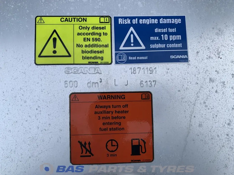 Scania Brandstoftank Scania 600 Liter 1871191 - خزان وقود - شاحنة: صور 5 Scania Brandstoftank Scania 600 Liter 1871191 - خزان وقود - شاحنة: صور 5