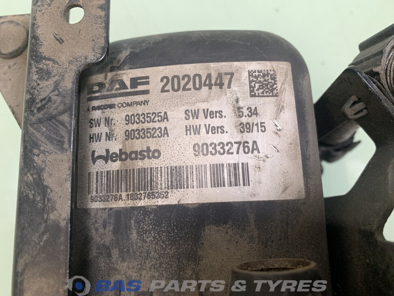 Webasto Standkachel DAF 2020447 - النظام الكهربائي - شاحنة: صور 3 Webasto Standkachel DAF 2020447 - النظام الكهربائي - شاحنة: صور 3