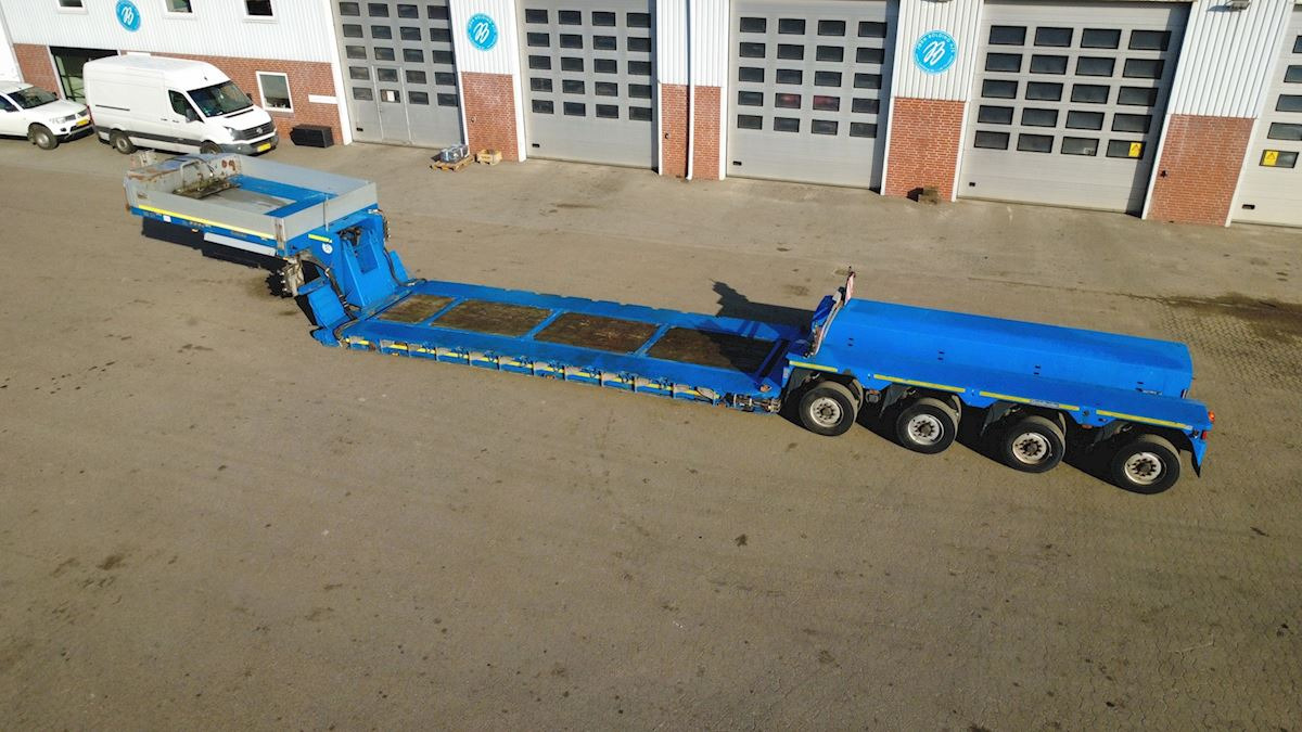 Goldhofer STZ-VP 4 A - عربة مسطحة منخفضة نصف مقطورة: صور 3 Goldhofer STZ-VP 4 A - عربة مسطحة منخفضة نصف مقطورة: صور 3