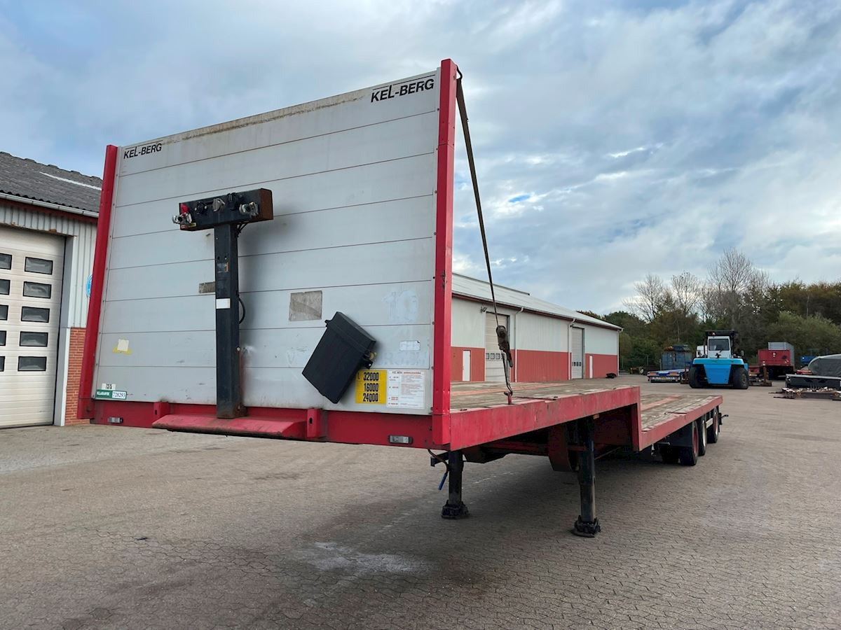 Kel-Berg - نصف مقطورة مسطحة: صور 3 Kel-Berg - نصف مقطورة مسطحة: صور 3