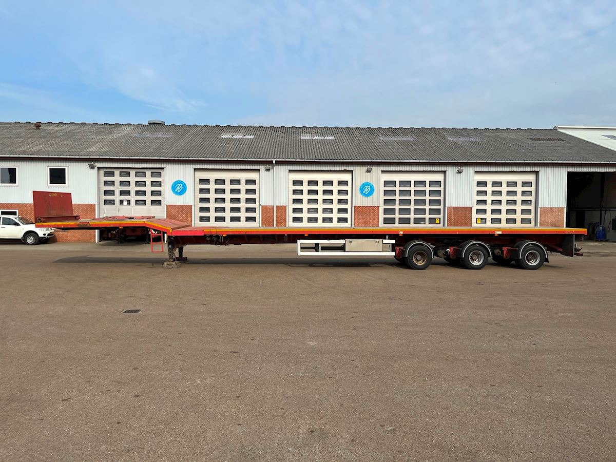 Nooteboom Vingtrailer - عربة مسطحة منخفضة نصف مقطورة: صور 2 Nooteboom Vingtrailer - عربة مسطحة منخفضة نصف مقطورة: صور 2