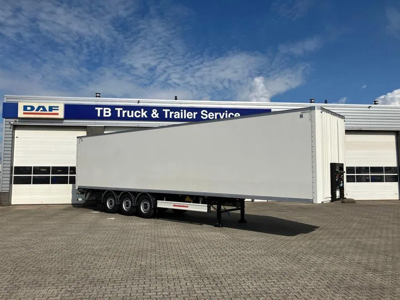 Kässbohrer SBT / 20 - 12 / 27 - Gesloten oplegger met 2x liftassen - بصندوق مغلق نصف مقطورة: صور 2 Kässbohrer SBT / 20 - 12 / 27 - Gesloten oplegger met 2x liftassen - بصندوق مغلق نصف مقطورة: صور 2