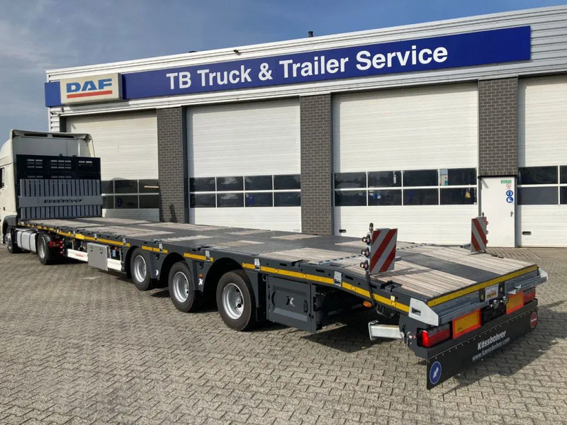 Kässbohrer SPA M3 / 1N - 18 / 27 Heavy Duty uitschuifbare vlakke mega trailer met liftas, rongen en oprijplaten - بصندوق مغلق نصف مقطورة: صور 5 Kässbohrer SPA M3 / 1N - 18 / 27 Heavy Duty uitschuifbare vlakke mega trailer met liftas, rongen en oprijplaten - بصندوق مغلق نصف مقطورة: صور 5